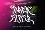 Dark Sider – Fonte de Grafite Manuscrita com Estilo Rebelde e Vibrações Urbanas Autênticas
