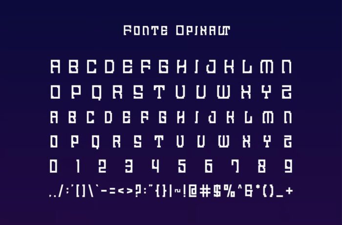 Opixalt – Fonte de Logo Modern Pixel para Design Urbano e Identidade Visual Criativa
