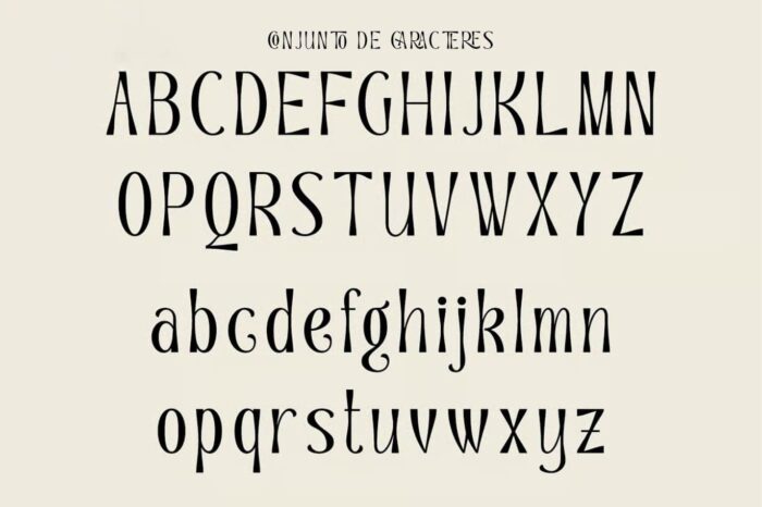 Channery – Fonte Serif Moderna com Estilo Elegante e 65 Ligaduras Exclusivas para Designers Sofisticados